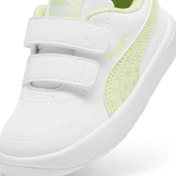 PUMA Sneaker 'Courtflex V3'  verde pastel / alb preţ