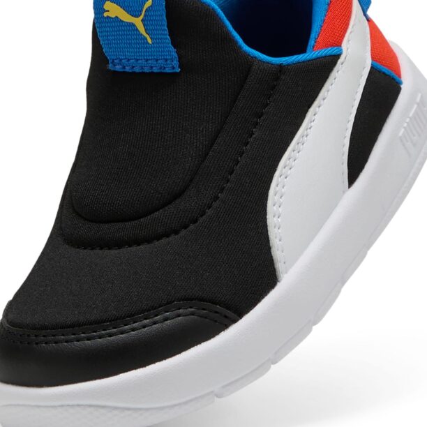 PUMA Sneaker 'Courtflex v3 Ease'  albastru / roșu / negru / alb preţ