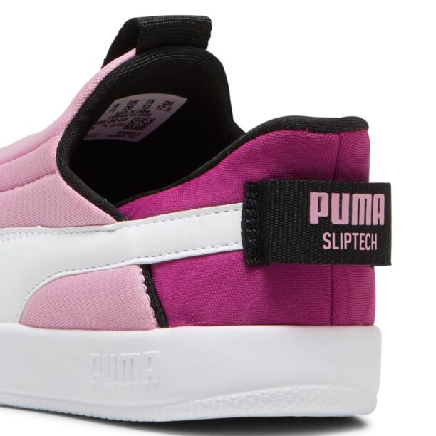 Original PUMA Sneaker 'Courtflex v3'  mov prună / mov zmeură / negru / alb