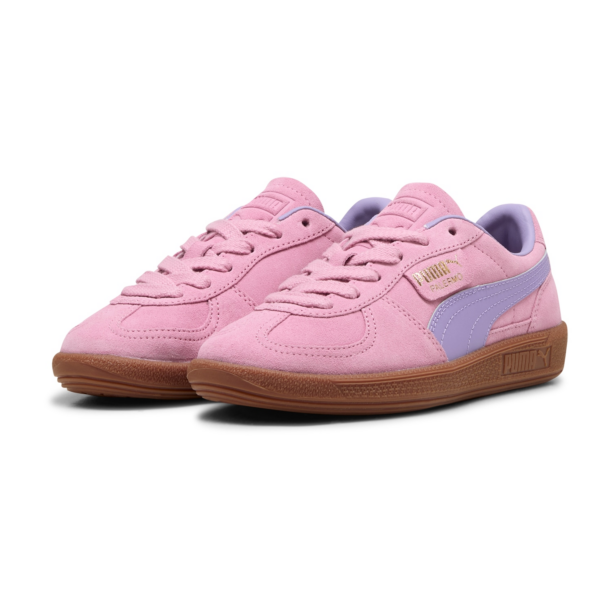 PUMA Sneaker 'Palermo Jr'  auriu / mov prună / mov lavandă