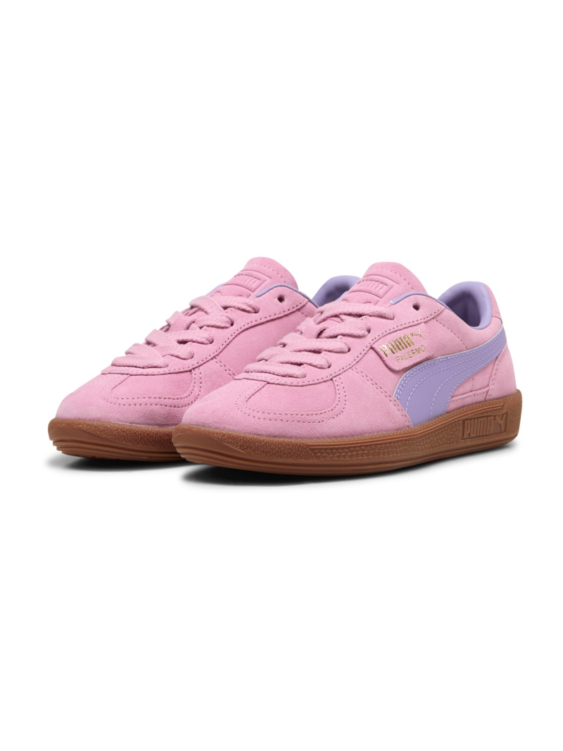 PUMA Sneaker 'Palermo Jr'  auriu / mov prună / mov lavandă