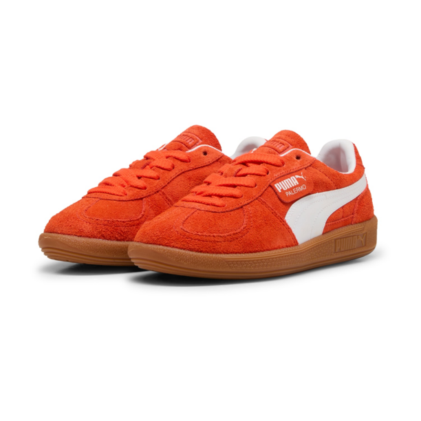 PUMA Sneaker 'Palermo'  roșu orange / alb