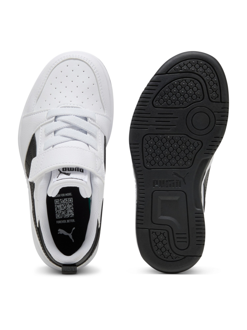 Cumpăra PUMA Sneaker 'Rebound V6'  negru / alb