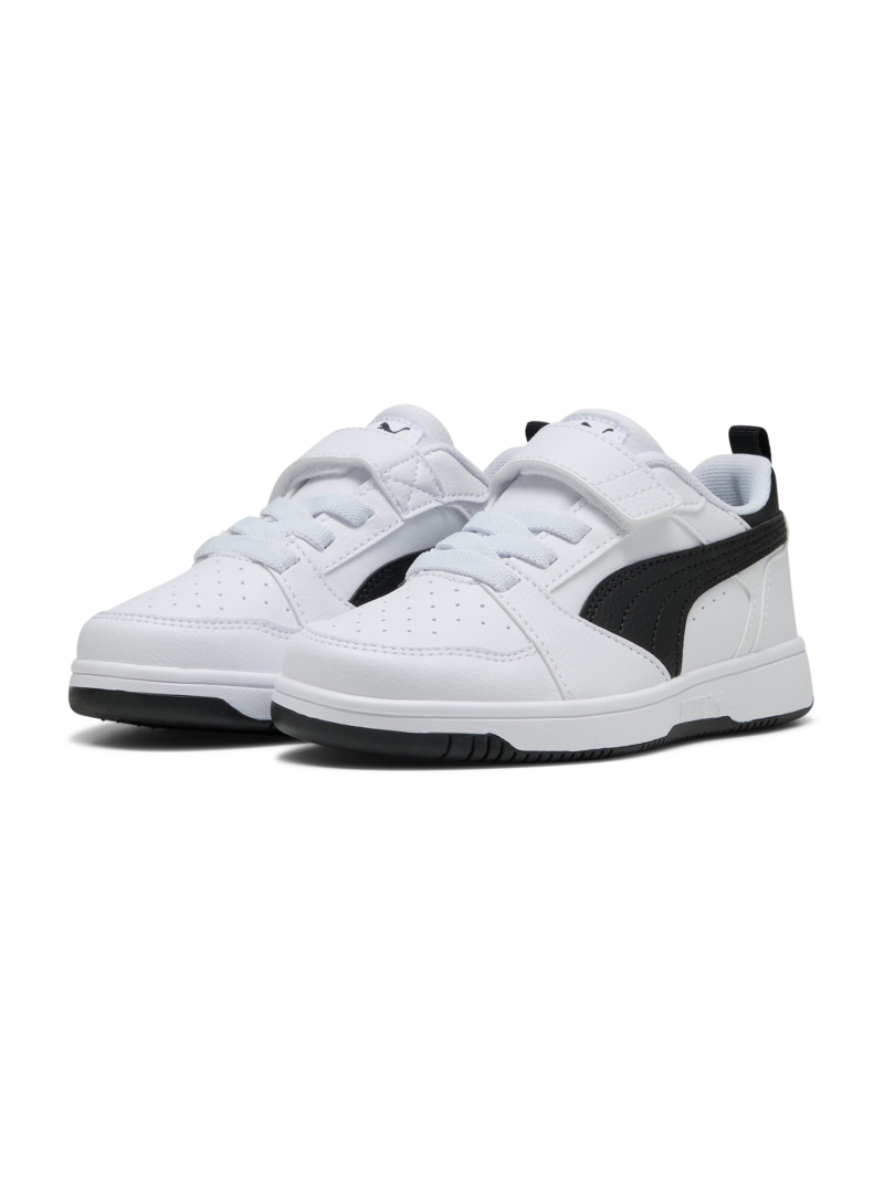 Original PUMA Sneaker 'Rebound V6'  negru / alb