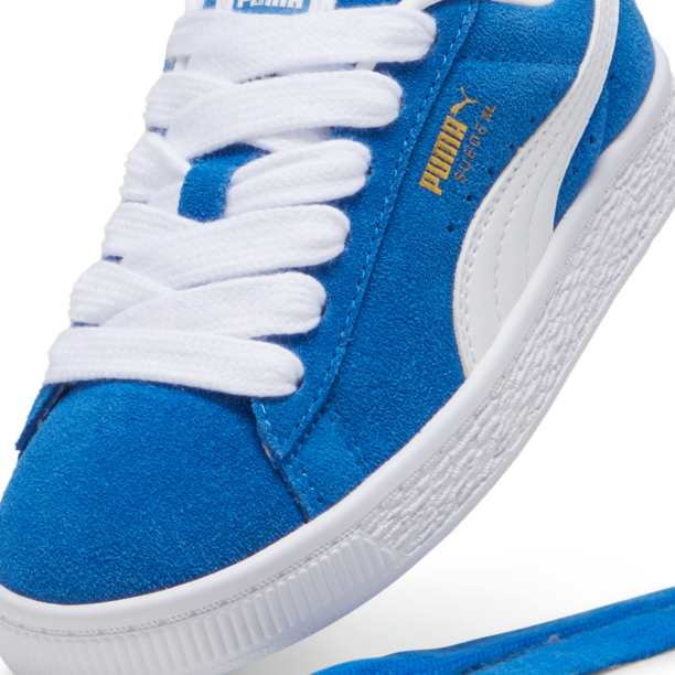 PUMA Sneaker 'Suede XL'  albastru / auriu / alb preţ