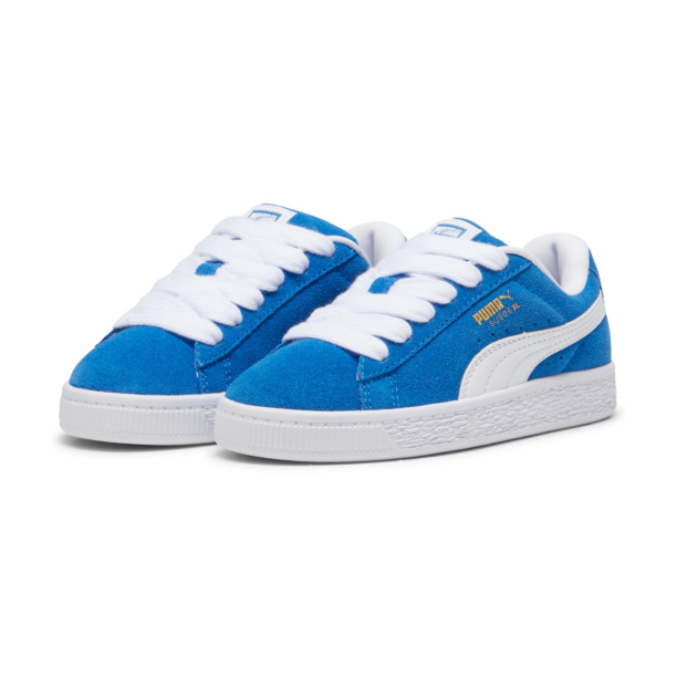 PUMA Sneaker 'Suede XL'  albastru / auriu / alb