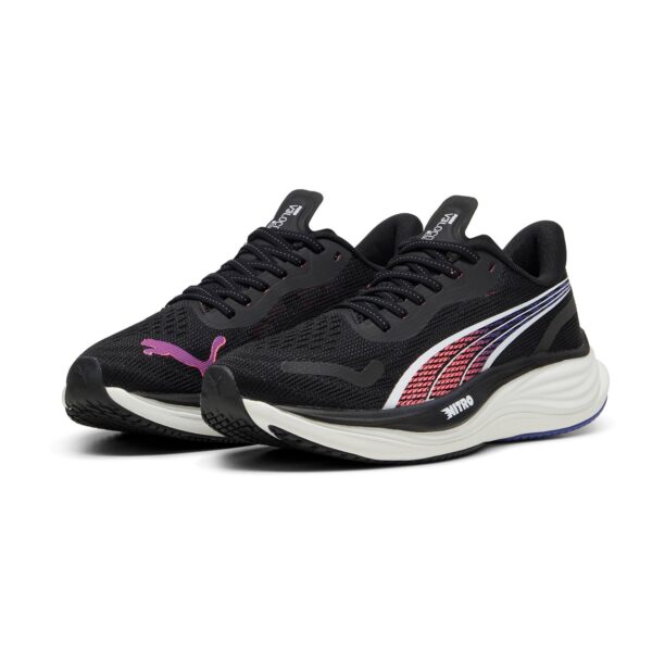 PUMA Sneaker de alergat 'Velocity Nitro 3'  albastru / roz / negru / alb