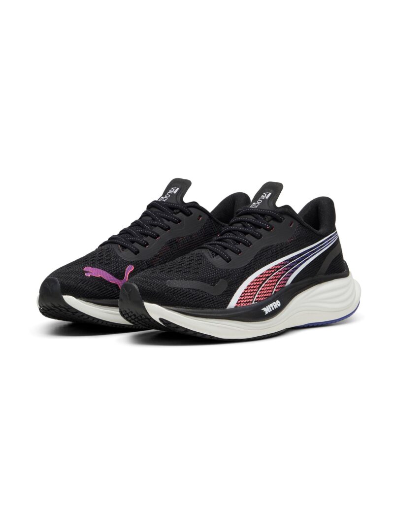 PUMA Sneaker de alergat 'Velocity Nitro 3'  albastru / roz / negru / alb