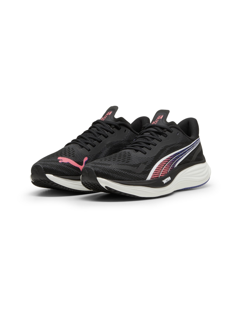 PUMA Sneaker de alergat 'Velocity Nitro 3'  mov închis / roz / negru / alb