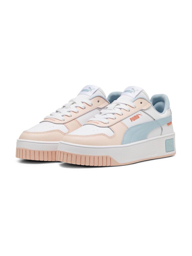 PUMA Sneaker low 'Carina'  albastru deschis / roz pudră / alb