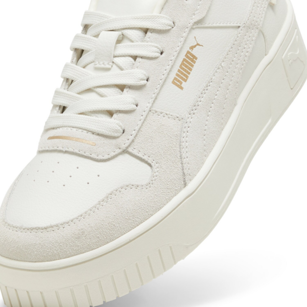 PUMA Sneaker low 'Carina'  auriu / gri / alb preţ