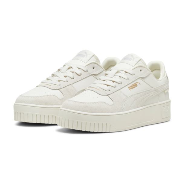 PUMA Sneaker low 'Carina'  auriu / gri / alb