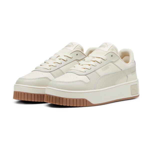 PUMA Sneaker low 'Carina'  bej / maro / alb