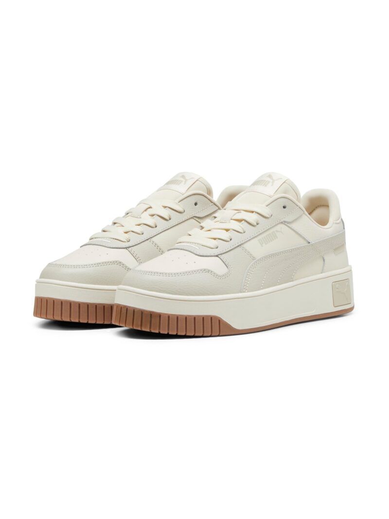 PUMA Sneaker low 'Carina'  bej / maro / alb