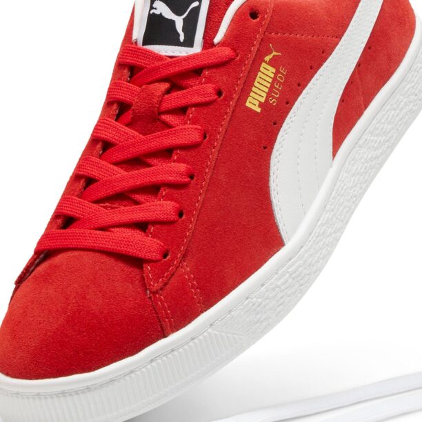 PUMA Sneaker low 'Classic'  auriu / roșu / alb