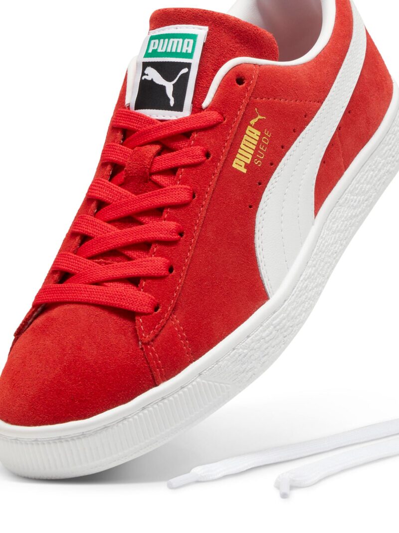 PUMA Sneaker low 'Classic'  auriu / roșu / alb