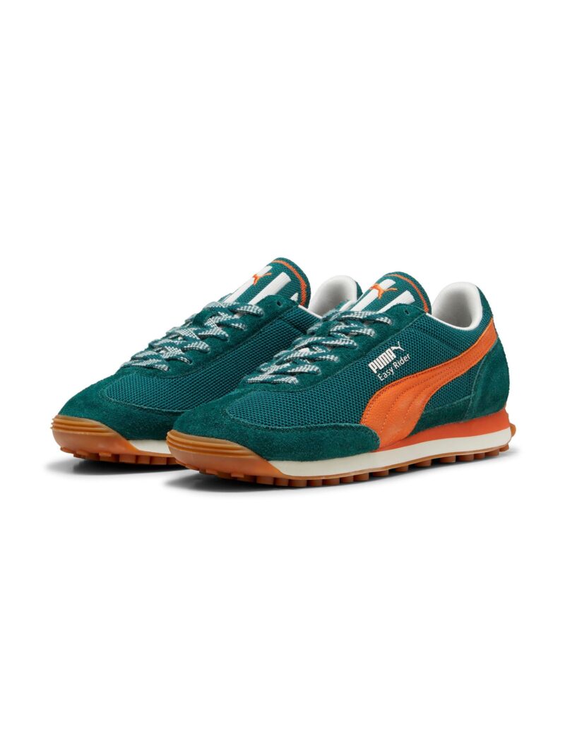 PUMA Sneaker low 'Easy Rider Supertifo'  verde închis / portocaliu