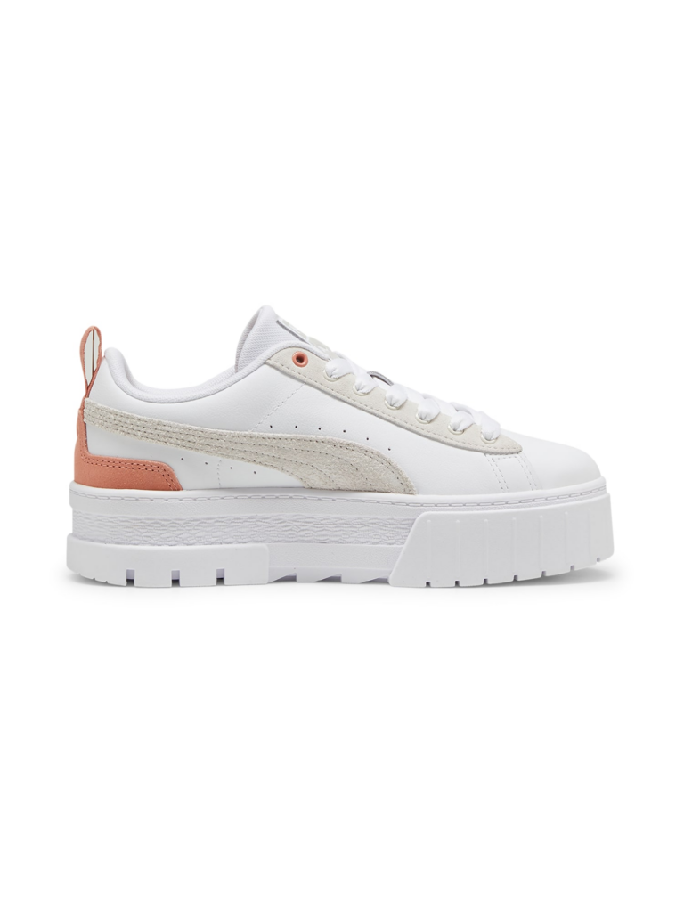 Preţ PUMA Sneaker low 'Mayze'  bej / portocaliu mandarină / alb