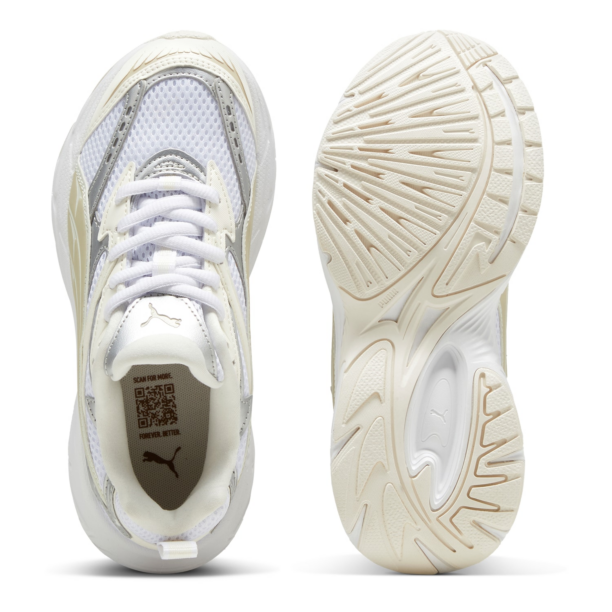 Cumpăra PUMA Sneaker low 'Morphic'  crem / argintiu / alb