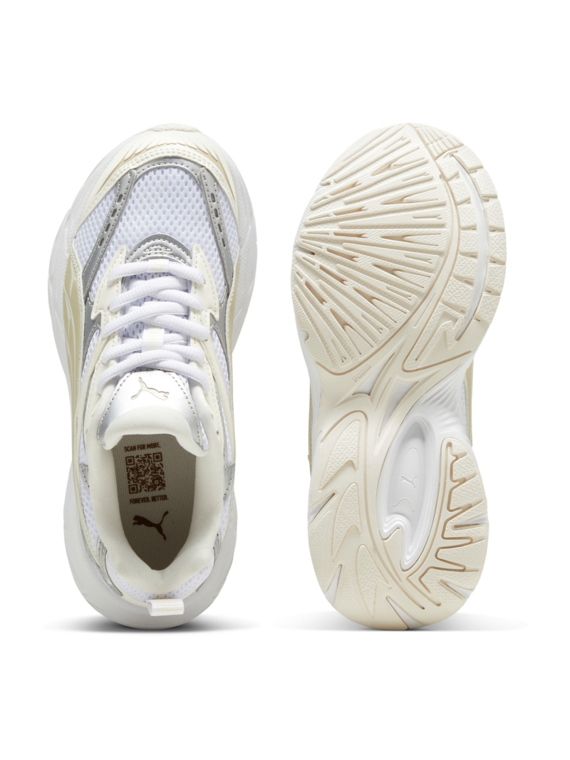 Cumpăra PUMA Sneaker low 'Morphic'  crem / argintiu / alb