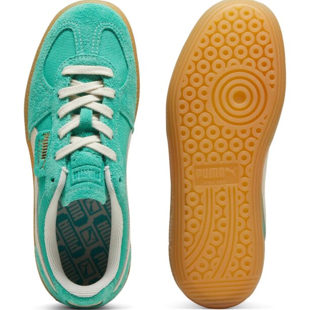 Cumpăra PUMA Sneaker low 'PALERMO'  alb kitt / auriu / verde jad