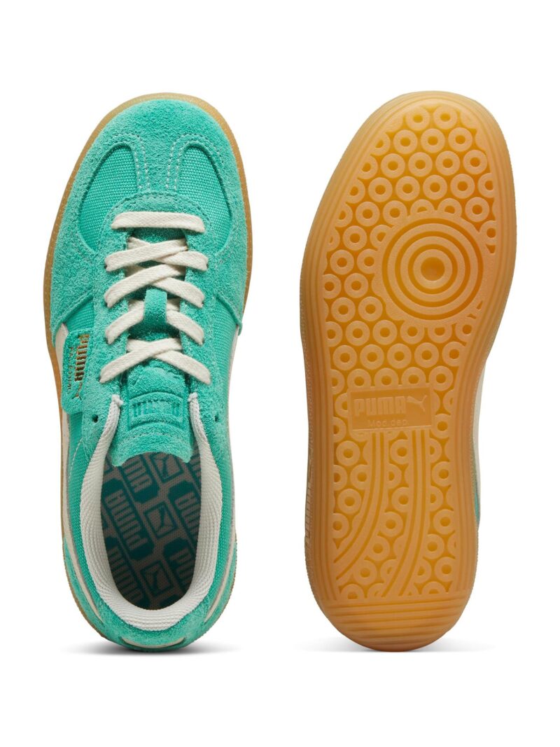 Cumpăra PUMA Sneaker low 'PALERMO'  alb kitt / auriu / verde jad