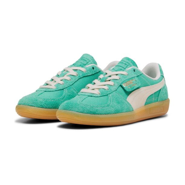 PUMA Sneaker low 'PALERMO'  alb kitt / auriu / verde jad