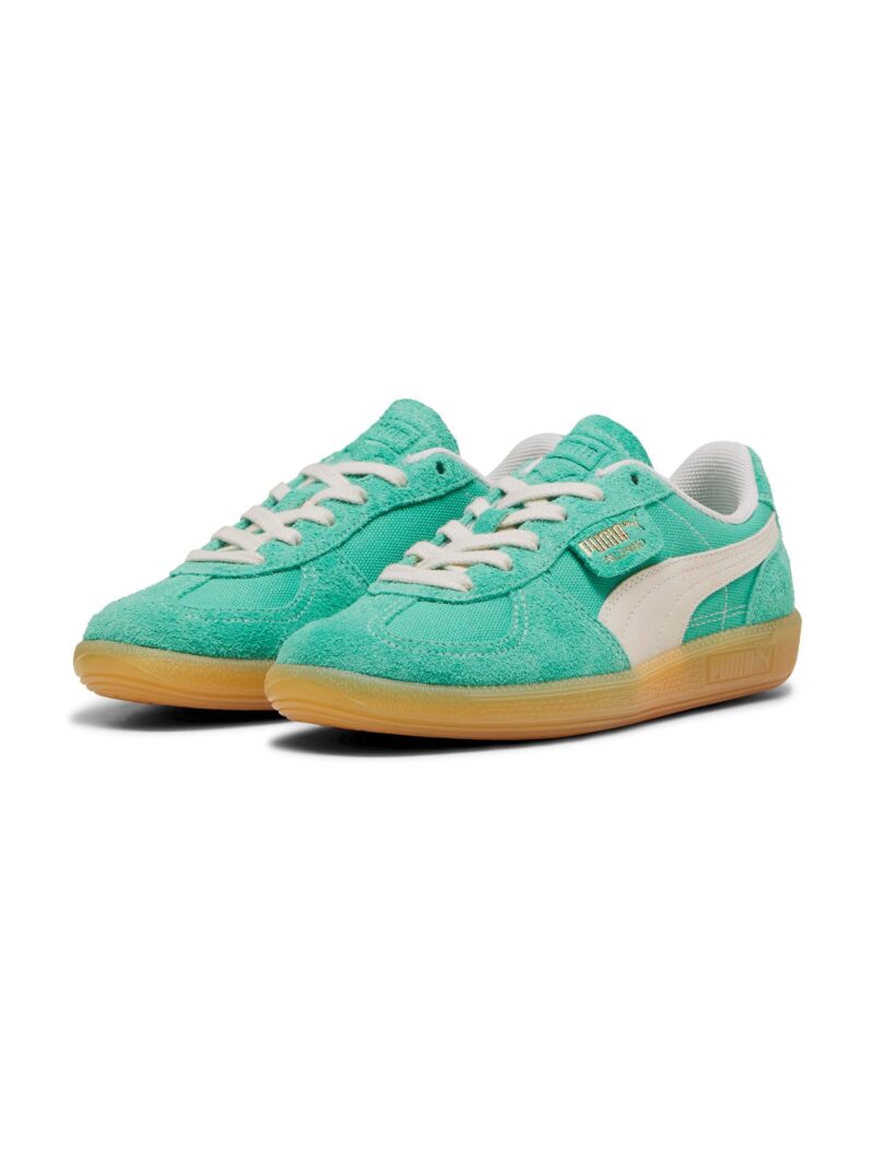 PUMA Sneaker low 'PALERMO'  alb kitt / auriu / verde jad