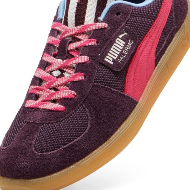 PUMA Sneaker low 'Palermo Supertifo'  mov prună / roșu / alb preţ