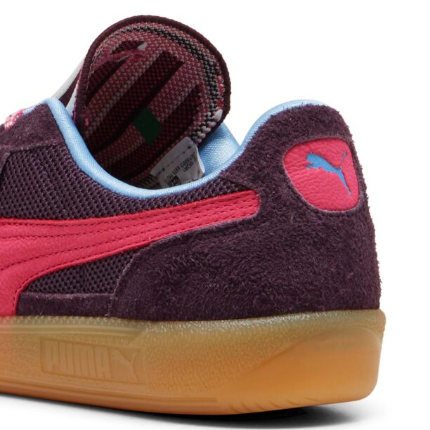 Original PUMA Sneaker low 'Palermo Supertifo'  mov prună / roșu / alb