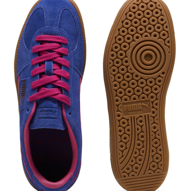 Cumpăra PUMA Sneaker low 'Palermo'  albastru / roz