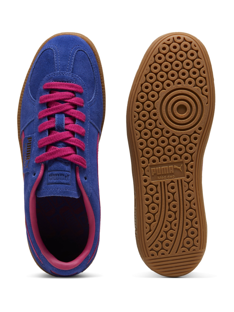 Cumpăra PUMA Sneaker low 'Palermo'  albastru / roz