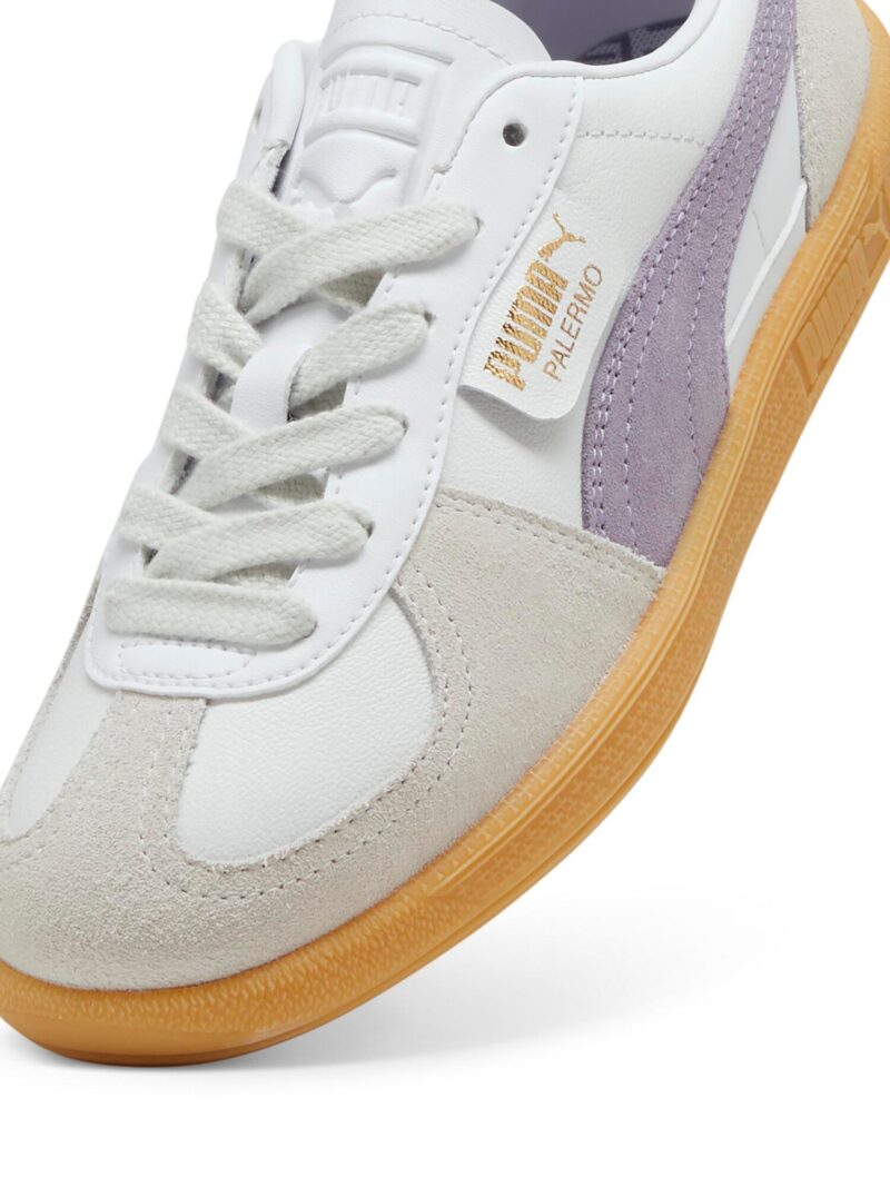 PUMA Sneaker low 'Palermo'  auriu / gri deschis / mov lavandă / alb preţ