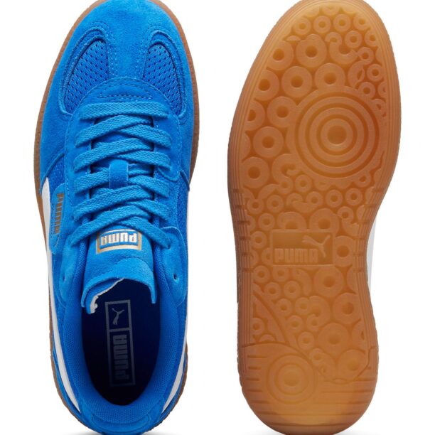 Cumpăra PUMA Sneaker low 'Palermo'  azur / auriu / alb