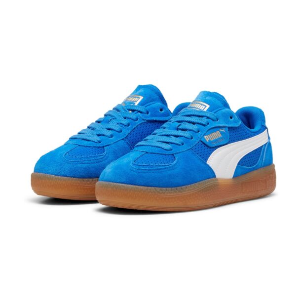 PUMA Sneaker low 'Palermo'  azur / auriu / alb