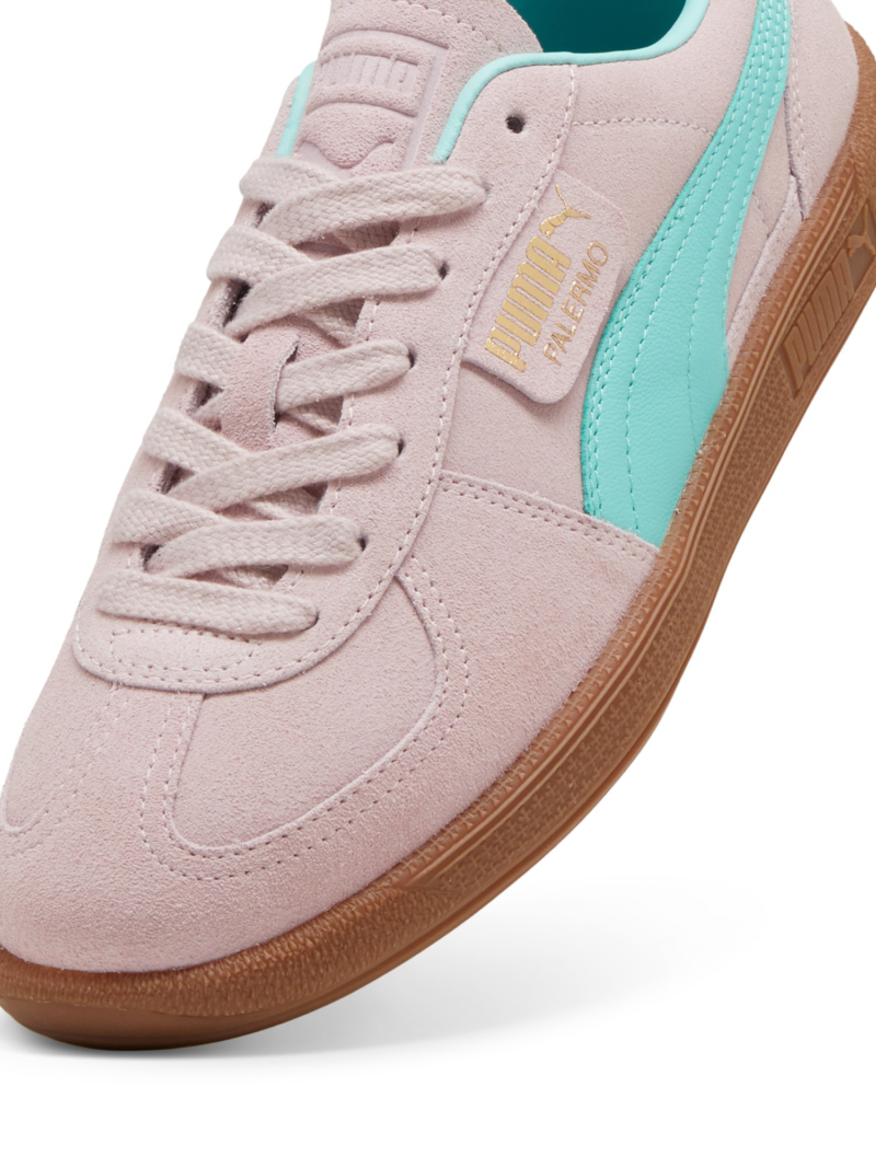 PUMA Sneaker low 'Palermo'  turcoaz / auriu / mov liliachiu preţ