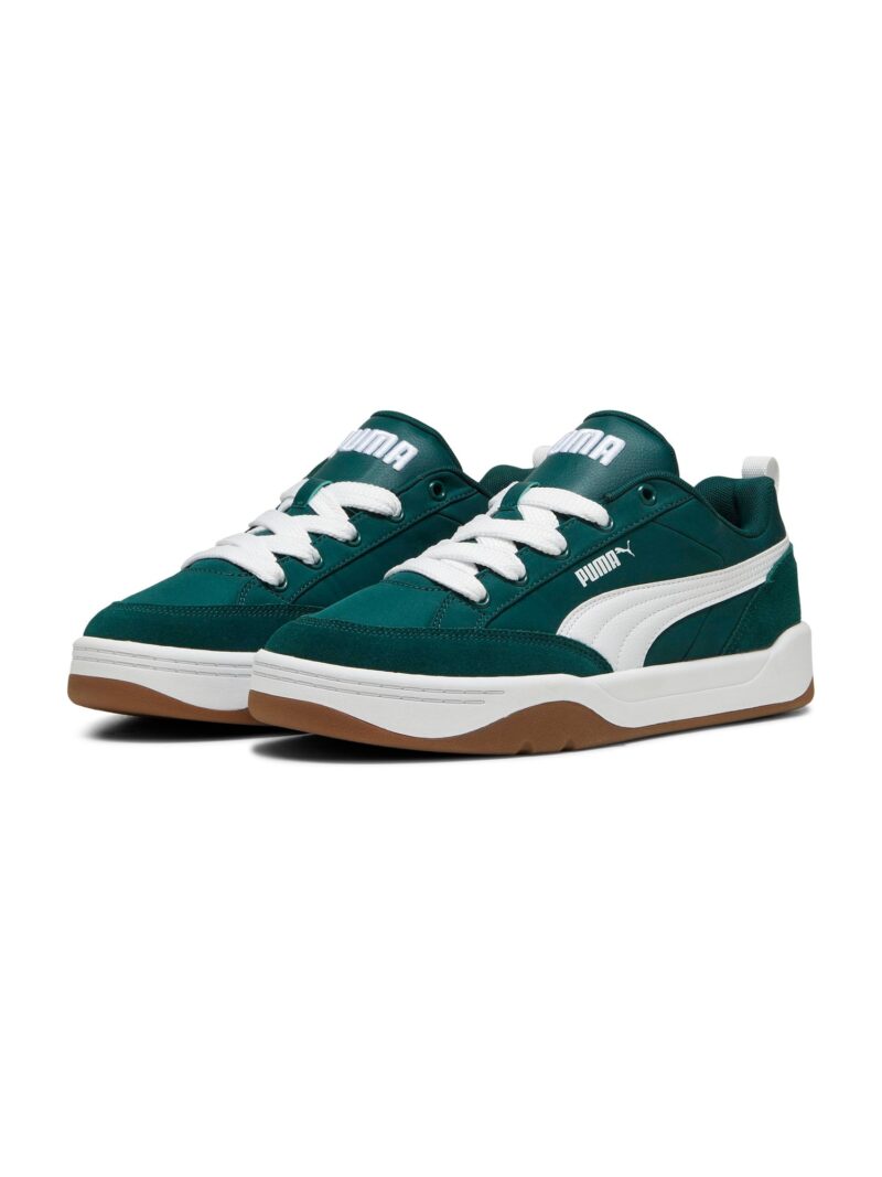 PUMA Sneaker low 'Park Lifestyle'  verde smarald / alb