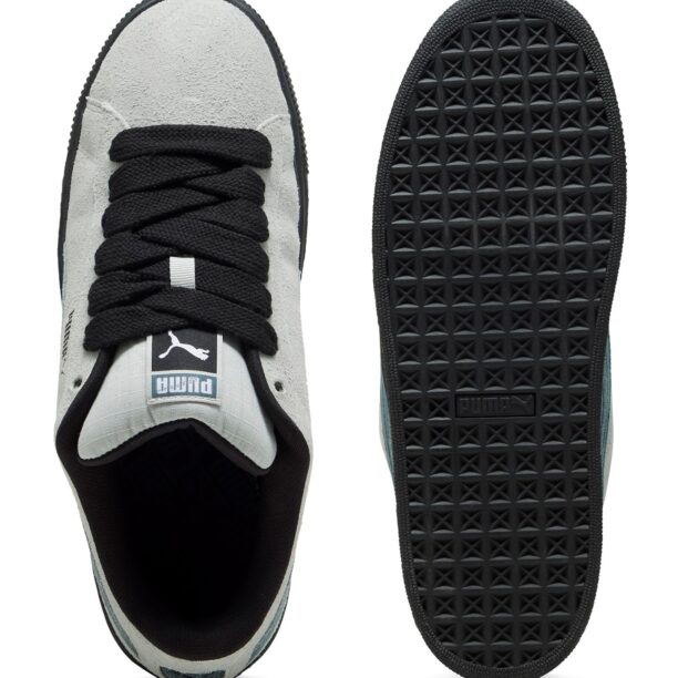 Cumpăra PUMA Sneaker low 'Suede XL Interest'  albastru marin / gri deschis / negru