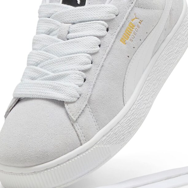 PUMA Sneaker low 'Suede XL'  auriu / gri deschis / alb preţ