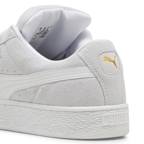 Original PUMA Sneaker low 'Suede XL'  auriu / gri deschis / alb