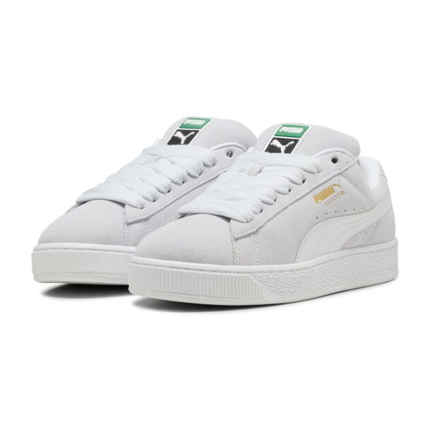 PUMA Sneaker low 'Suede XL'  auriu / gri deschis / alb