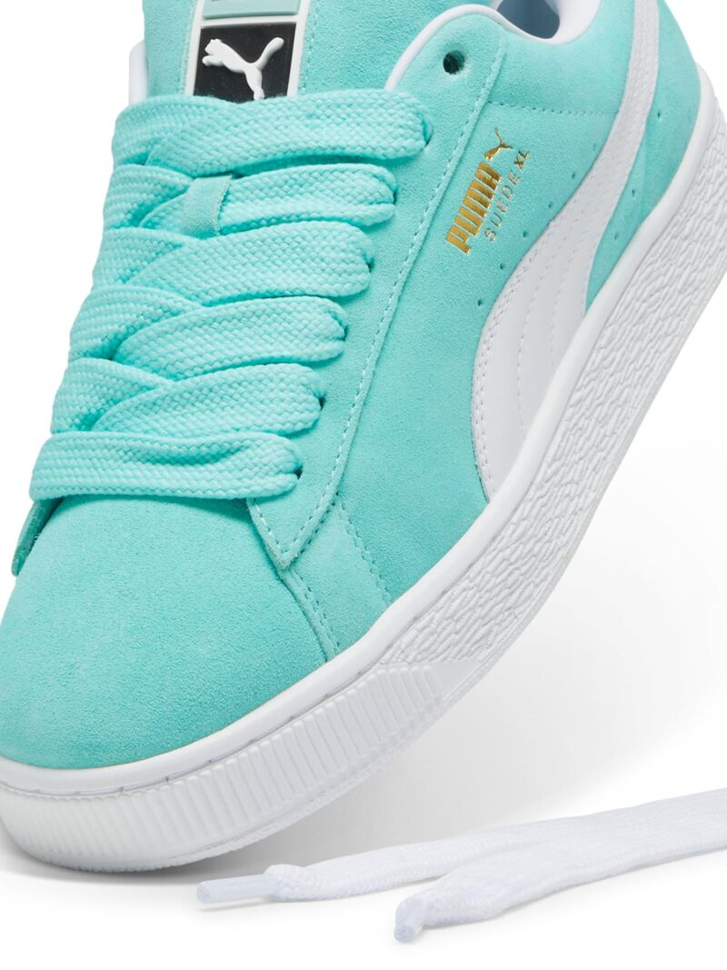 PUMA Sneaker low 'Suede XL'  verde mentă / alb preţ