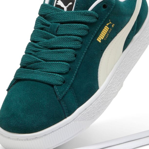 PUMA Sneaker low 'Suede XL'  verde smarald / alb lână preţ