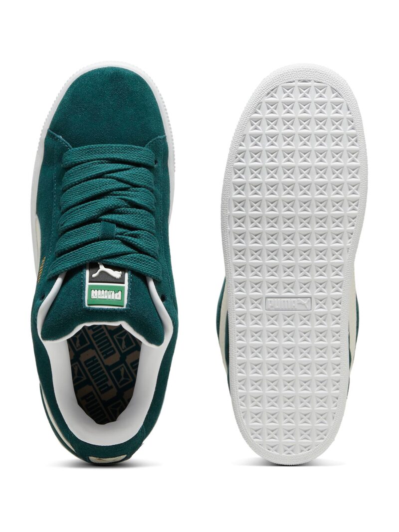 Cumpăra PUMA Sneaker low 'Suede XL'  verde smarald / alb lână