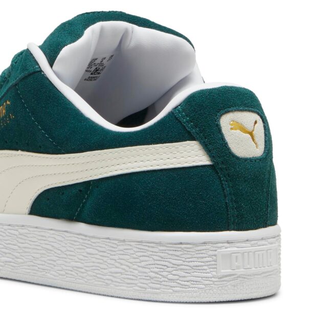 Original PUMA Sneaker low 'Suede XL'  verde smarald / alb lână