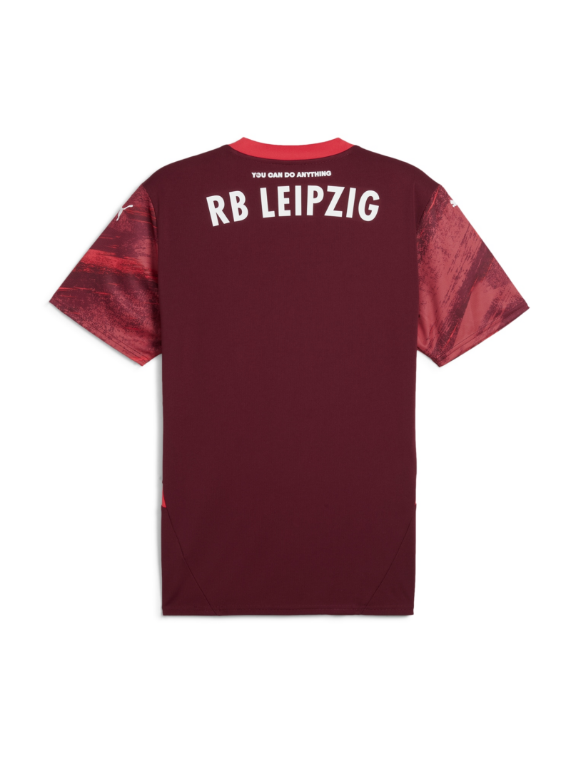 PUMA Tricot 'RB Leipzig 24/25'  roșu vin / roșu intens / roșu pastel / alb