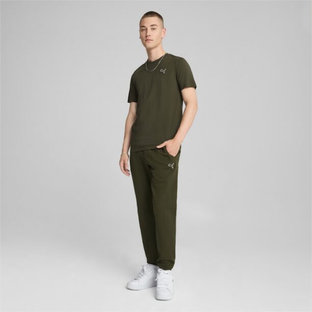 PUMA Tricou 'Better Essentials'  verde închis / alb preţ