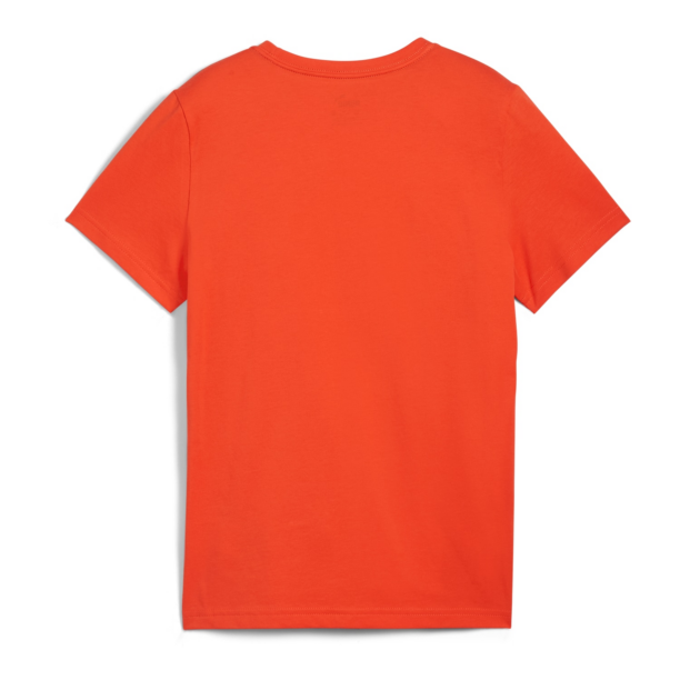 PUMA Tricou 'ESS+ 2 Col'  roșu orange / negru / alb