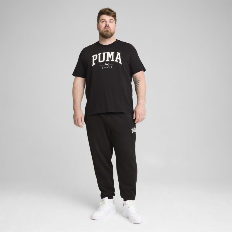 PUMA Tricou 'Squad'  negru / alb preţ