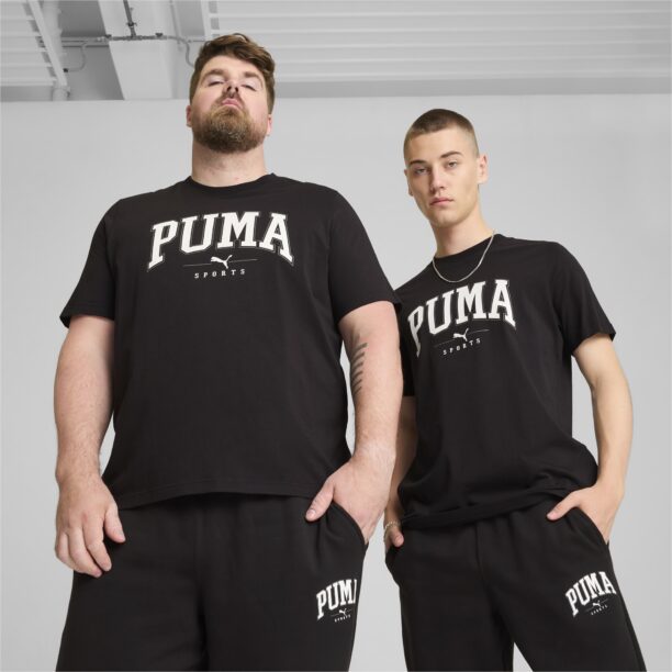 Cumpăra PUMA Tricou 'Squad'  negru / alb